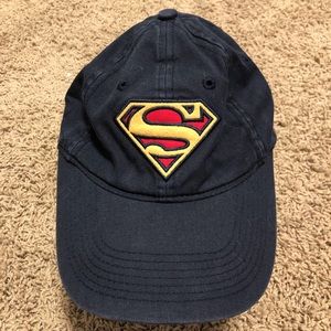 Superman Velcro Baseball Hat